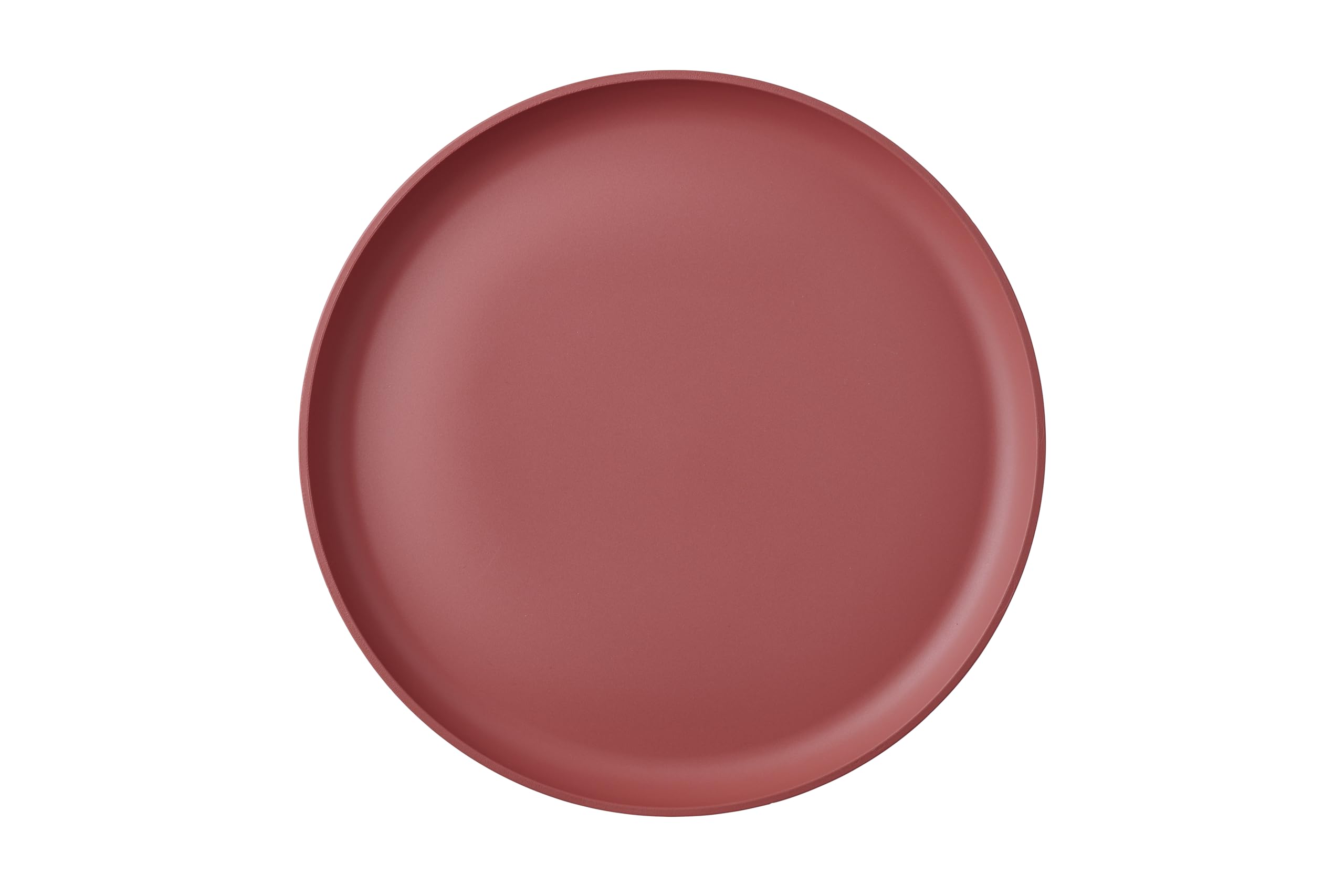 Mepal - Dinner plate Silueta - Dishwasher & microwave resistant - Plastic plates - Dinner plates - Tableware - 26 cm - Vivid mauve