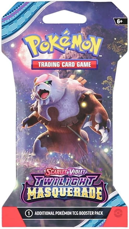 Pokemon Twilight Masquerade Booster Packs 8 unidades miniatura 2
