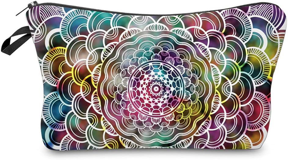 LOOMILOO Cosmetic Bag for Women, Adorable Roomy Makeup Bags Travel Water Resistant Toiletry Bag Accessories Organizer (L2-55252)