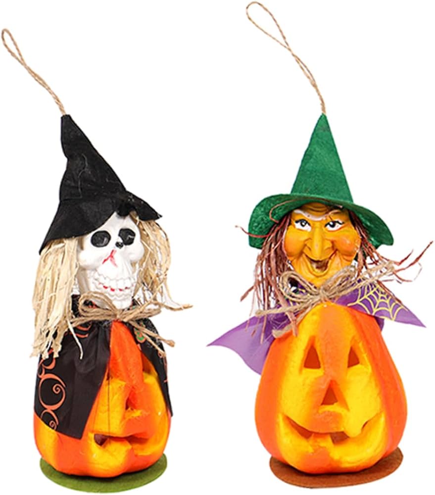 Amazon.co.jp: NUOLUX 1セット 魔女のスケルトン飾り パーティー