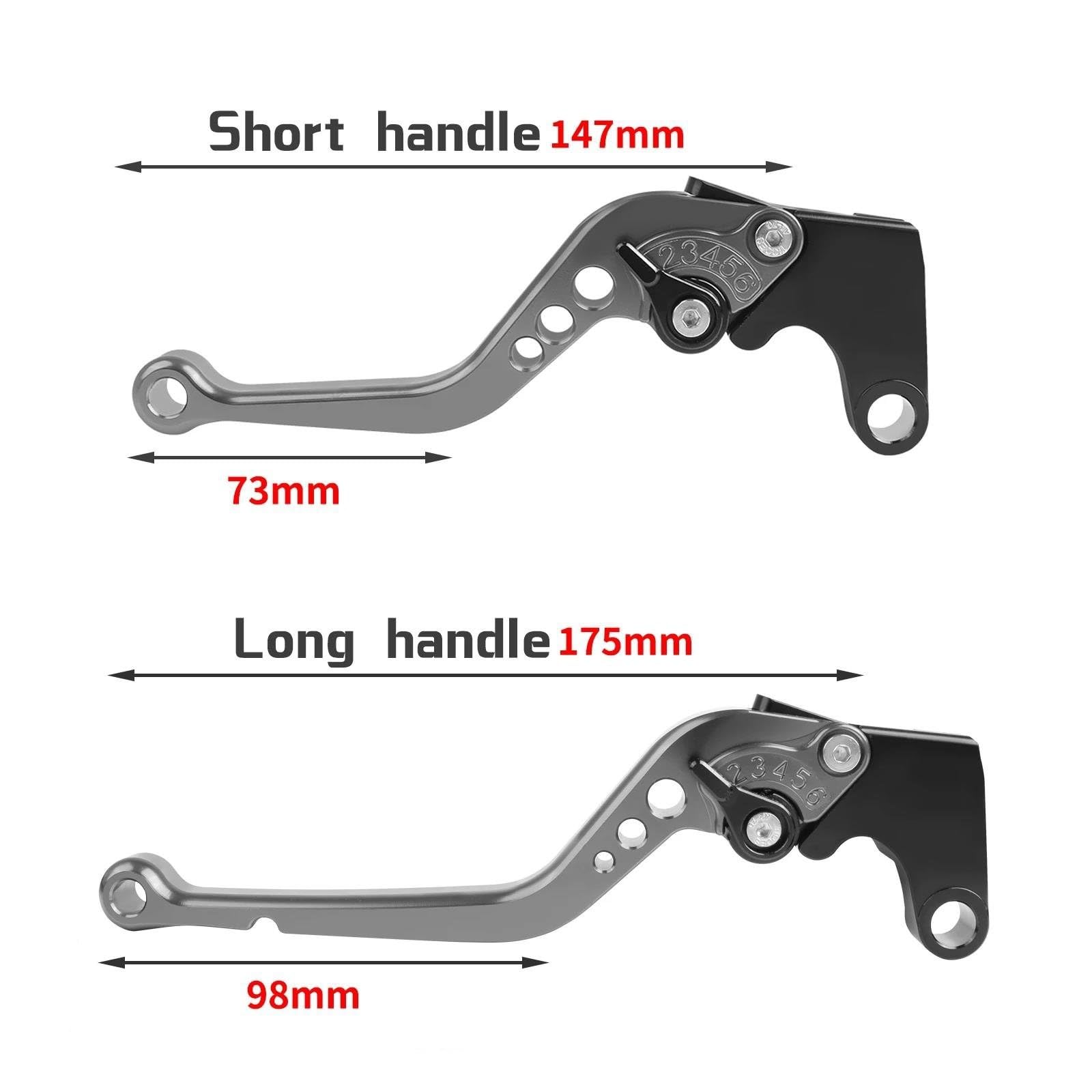 Leve Freno E Frizione CNC Per BMW G310R E G310GS 2017-2023 - Regolabili In 6 Posizioni, Colori Vari, Lunghe O Corte