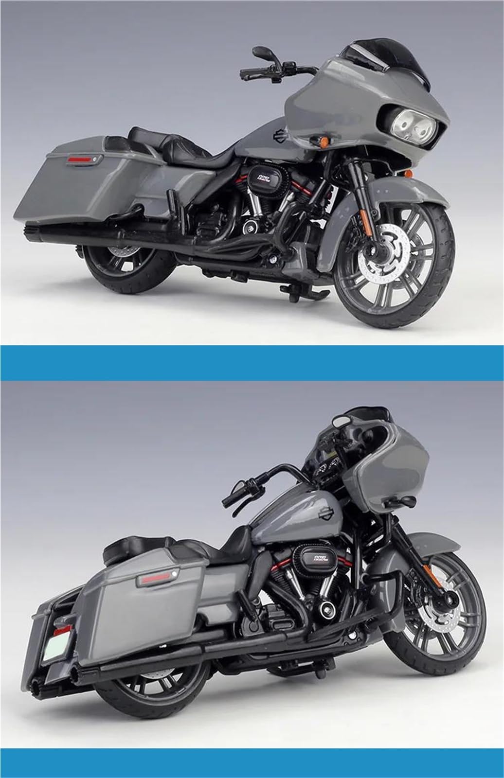 1:18 2018 pour Harley pour Davidson CVO Road Glide Véhicules Moulés sous Pression Loisirs De Collection Modèle Moto Jouets