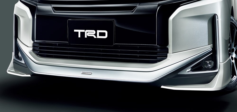 80ヴォクシーTRD フロントスポイラー 黒 80ヴォクシー TRDフロントスポイラー