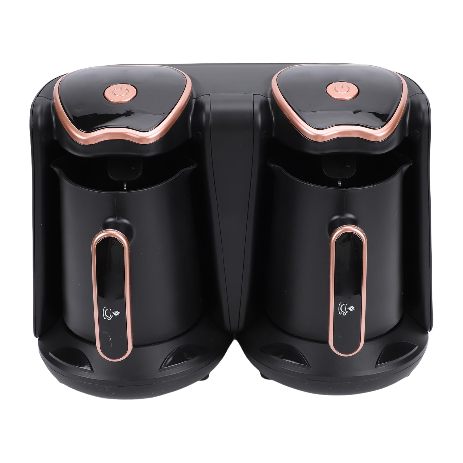 Double Cafetière Turque Haute Puissance 1200W, Machine électrique pour une Saveur Riche, pour le Bureau et la Maison