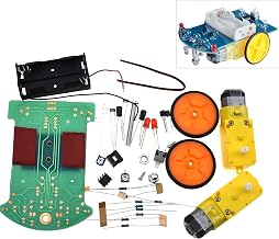 Reland Sun D2-1 Smart Tracking Car DIY Accessories Kit Electronic Component Set Intelligent