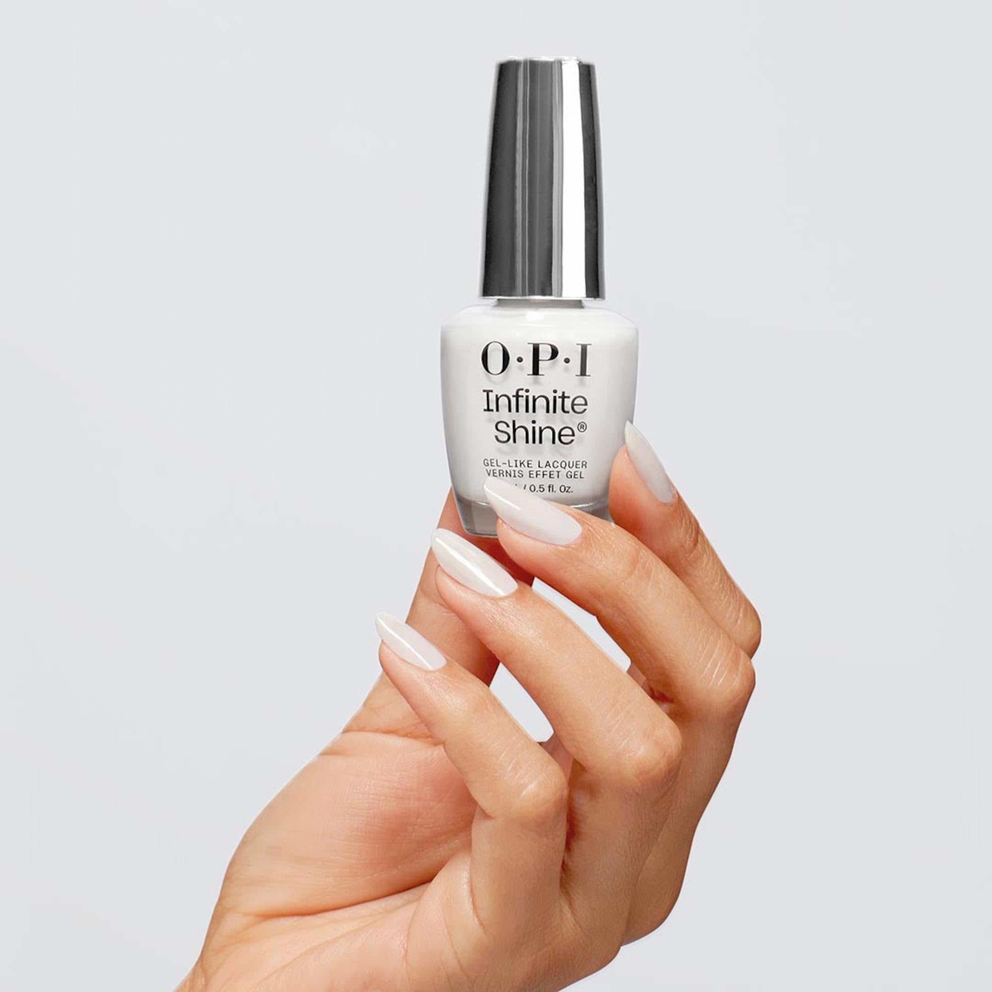 OPI Infinite Shine Funny Bunny | Kit Smalto + Base & Top Coat | Bianco Latte | Smalto Semipermanente a Lunga Durata | 3x15ml