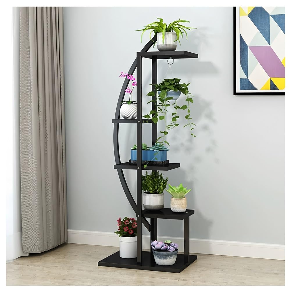 Étagère plantes intérieur en métal pour créer un jardin de salon