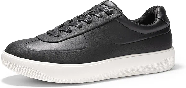 Bruno Marc Men's Dress Sneakers Business Casual Shoes for Men Lace Up Slip-Resistant Fashion Sneakers,Size 9.5,Black,BMUMFN2523