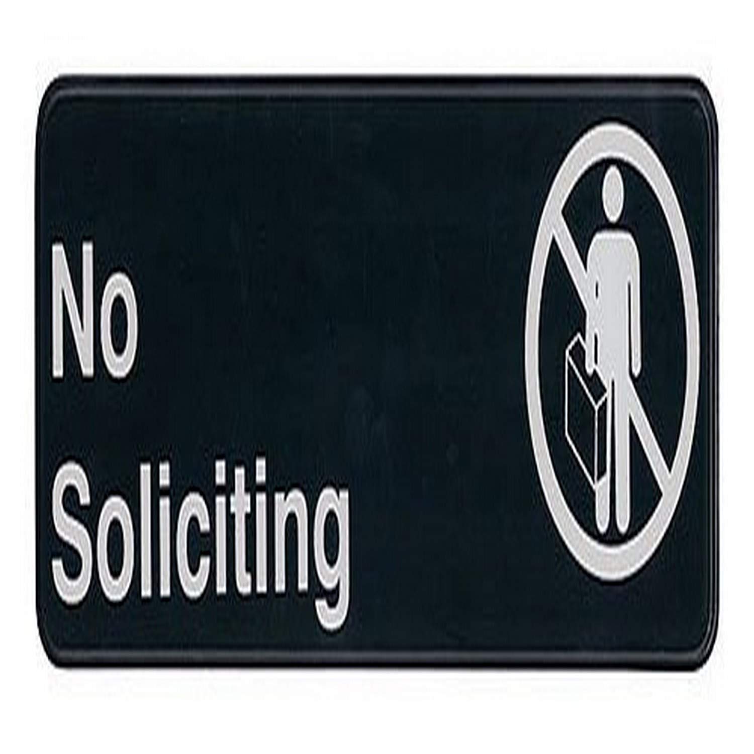No Soliciting Sign
