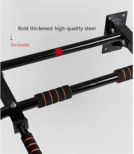 Miniatura 5 de Barras de dominadas para entrenamiento de fuerza, soportes de inmersión para entrenamiento de fuerza, barras de dominadas, barra horizontal montada
