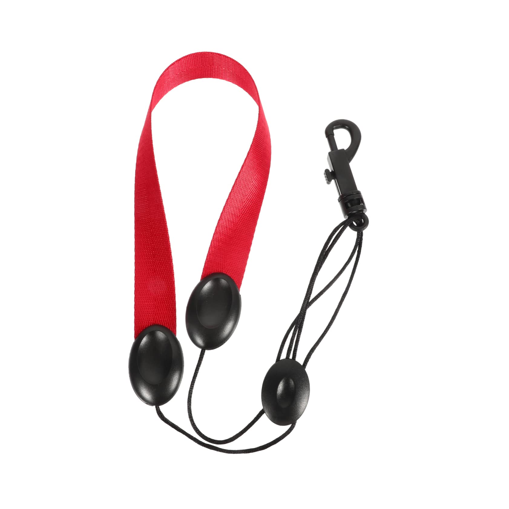 ERINGOGO Thickened Widened Saxophone Neck Strap Red Reducing Shoulder Pressure Comfortable Saxophone Harness