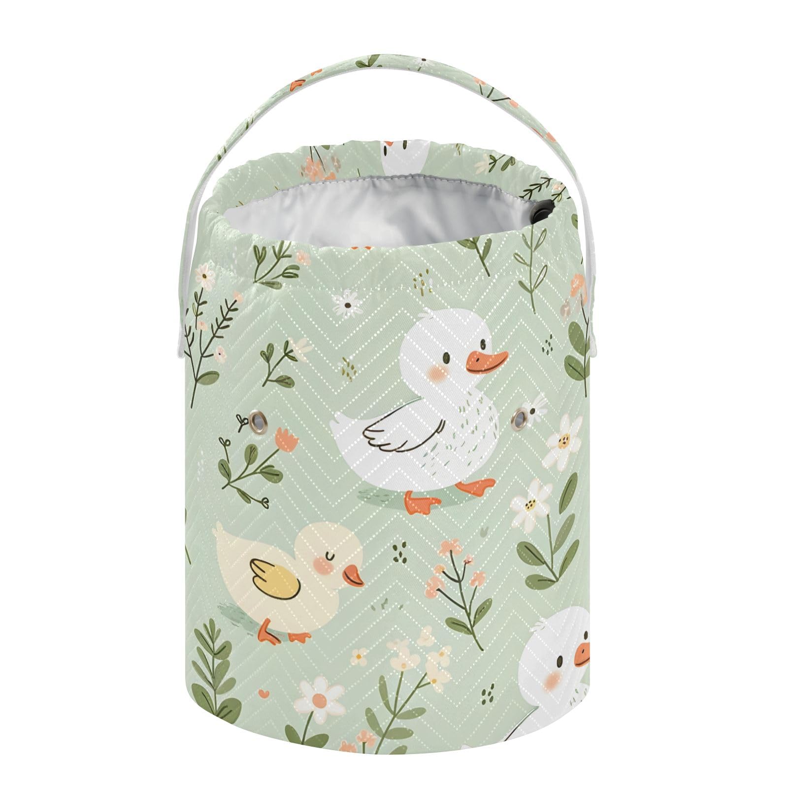 Yarn Storage Bag Small Crochet Bag Knitting Bag Organizer Cute Duck Yarn Bags for Crocheting Basket