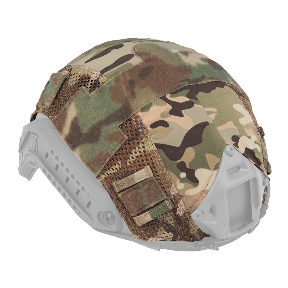 ATAIRSOFT Tactical Helmet Cover Airsoft Helmet Cloth for Fast Helmet Paintball Hunting Shooting Gear Without Helmet L(CP)