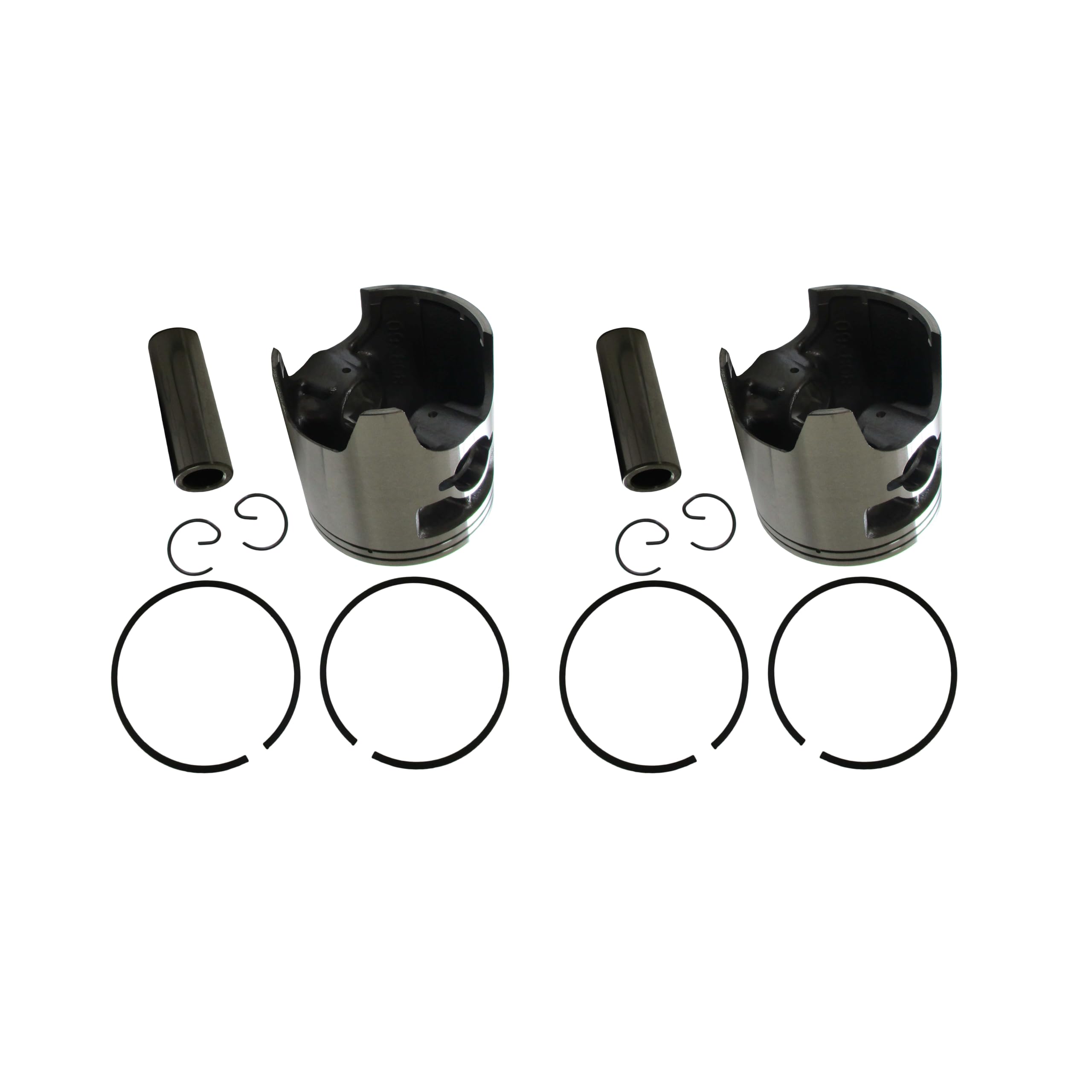 WSM Yamaha Piston Kit – 40/50 HP 1989-2008, STD Bore, OE 6H4-11631-01-95 / 100-252k