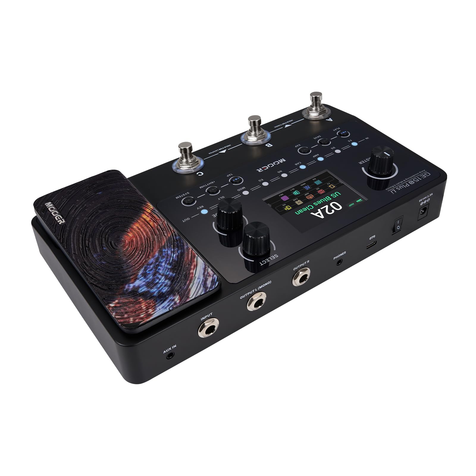 Mooer GE150 Plus Li Multi Effects - Pedale, batteria