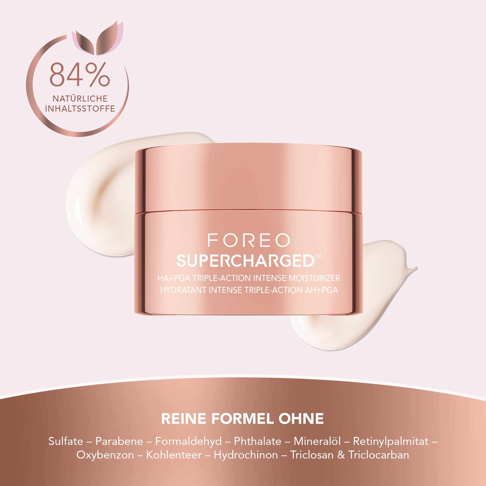 FOREO UFO 3 + Daily Duo Masks x7 + SUPERCHARGED Feuchtigkeitscreme – Set | LED-Gesichtsmaske, LED-Maske, Gesichtscreme, Tuchmasken, Hyaluronsäure, Rotlichtmaske, Feuchtigkeitsmaske