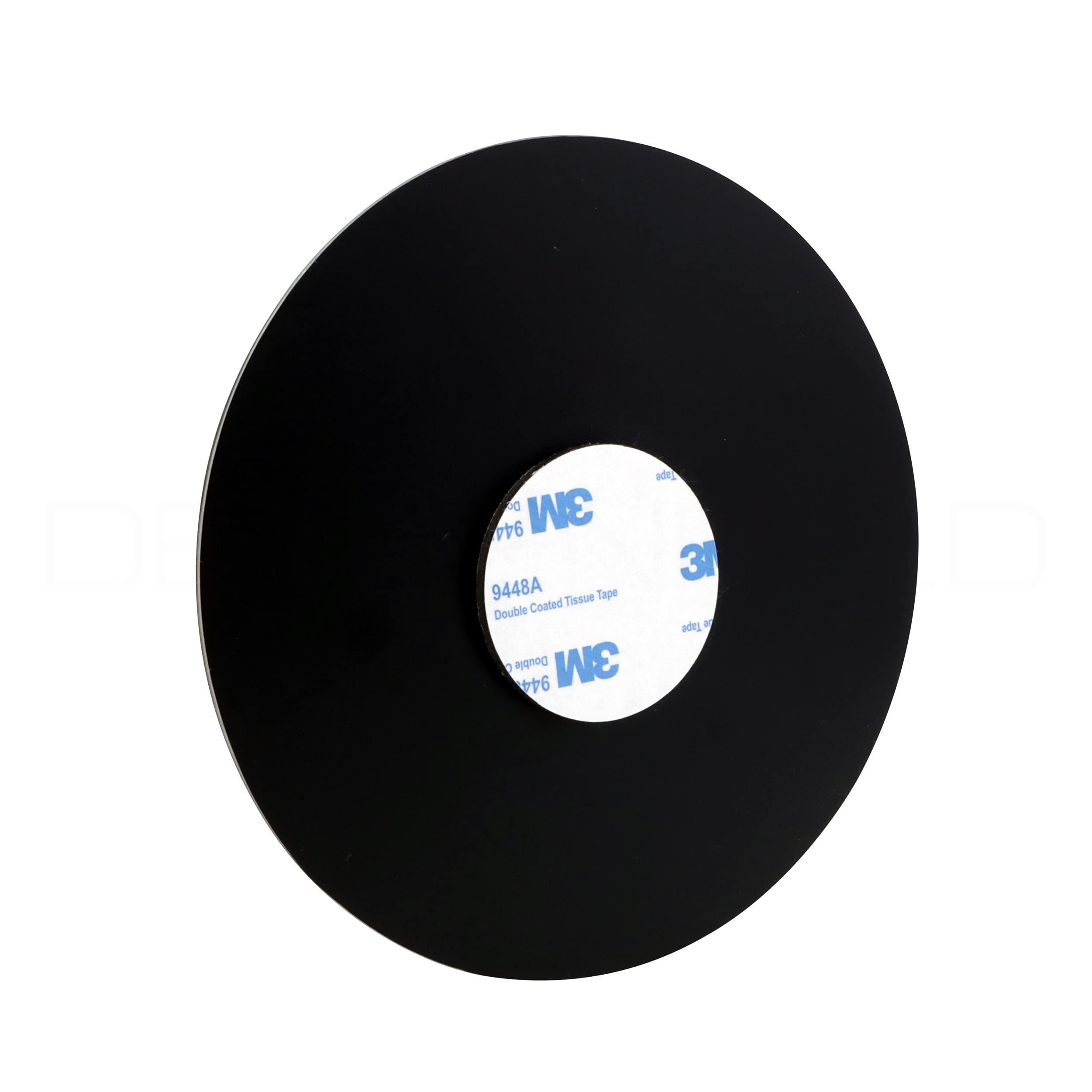 DEUSENFELD KK7-15 - Klebespiegel Kosmetikspiegel selbstklebend, Schminkspiegel, Rasierspiegel zum Kleben, 7-Fach Vergrößerung, Ø 15cm, rund, Rahmenlos, Glas, mit 3M Klebepad