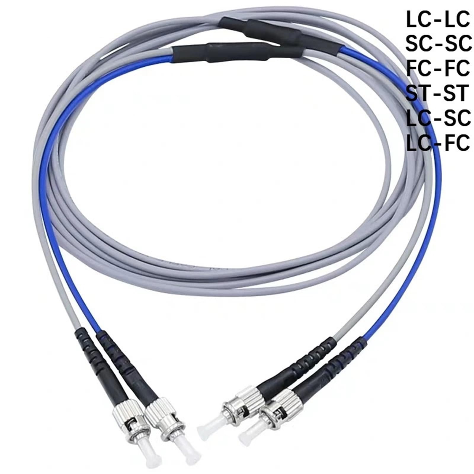 Câble de raccordement à Fibre Optique blindé 2 conducteurs - 150-300 m multimode(Ask us-Customized)
