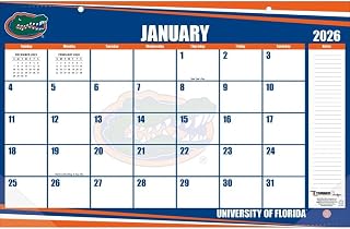 Florida Gators 2026 17x11 Desk Calendar (26998901005)