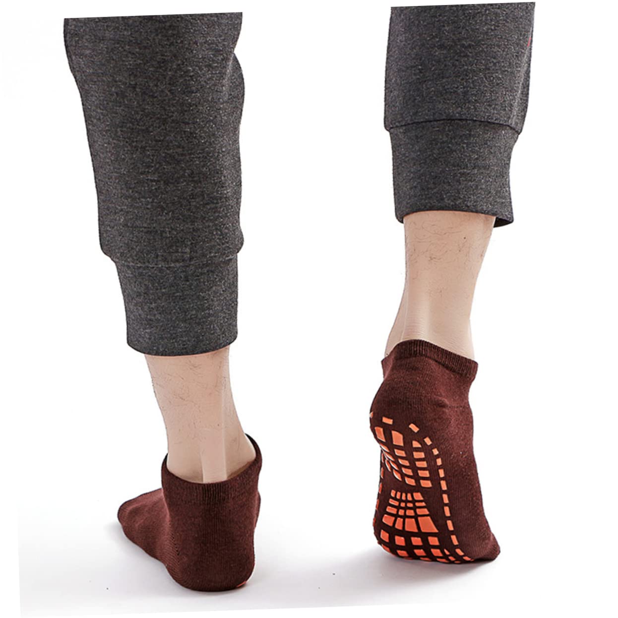 GALPADA 20 Paare Baumwollsocken Rutschfeste Junge Mädchen-bodensocken Junge Mädchen-yogasocken mit Sohlenverstärkung Unisex Yards Zufällige Farbe