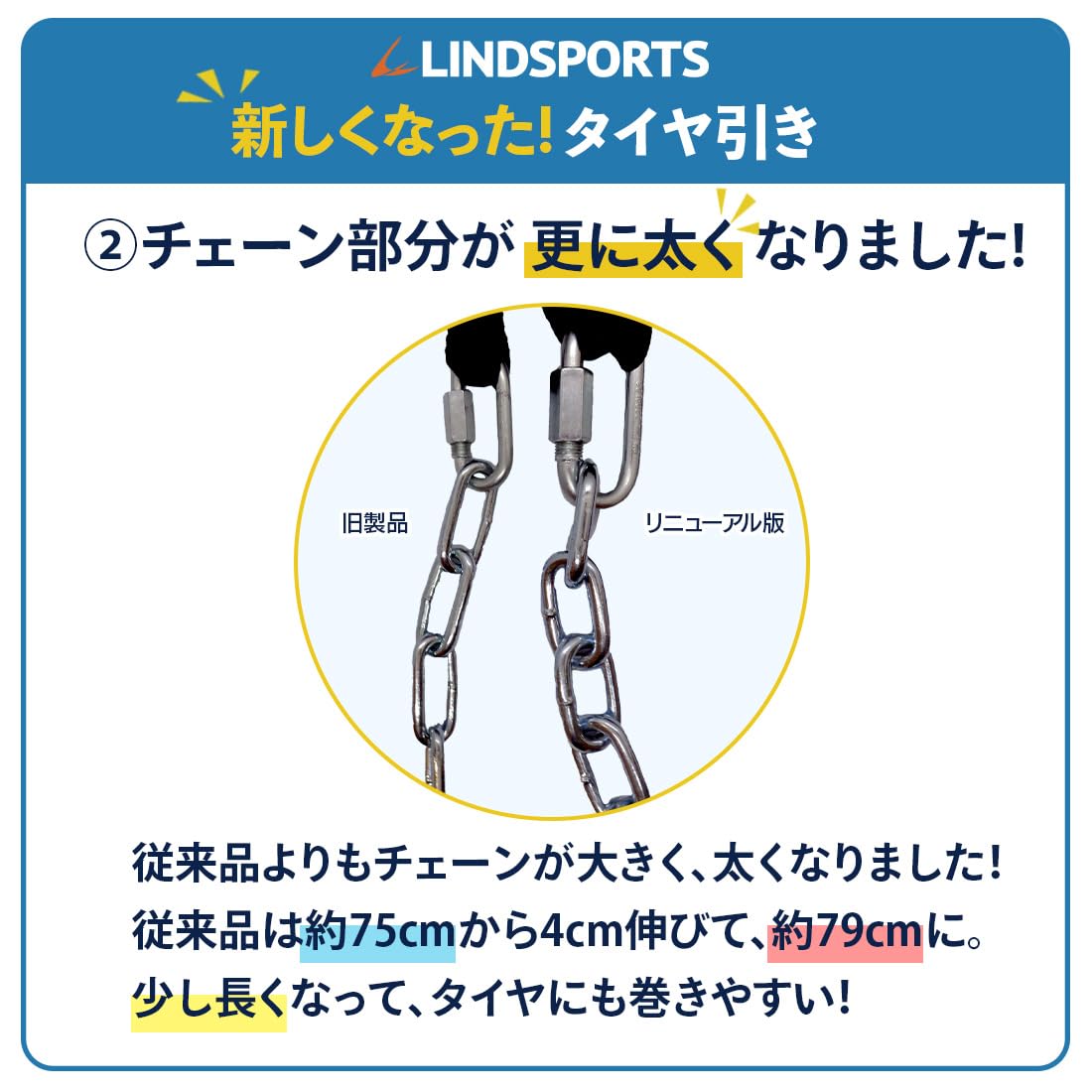 Amazon | LINDSPORTS タイヤ引き トレーニング用 | LINDSPORTS | タイヤ