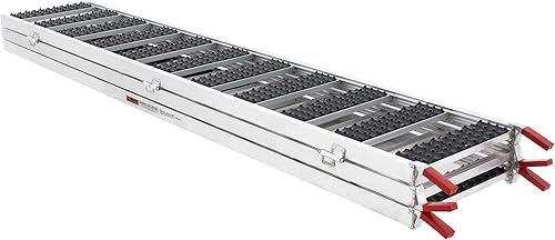 Vista 5 de Rampa, Extensión - Black Ice Rampa Plegable para Moto de Nieve y ATV - 7' 10" L x 54" W