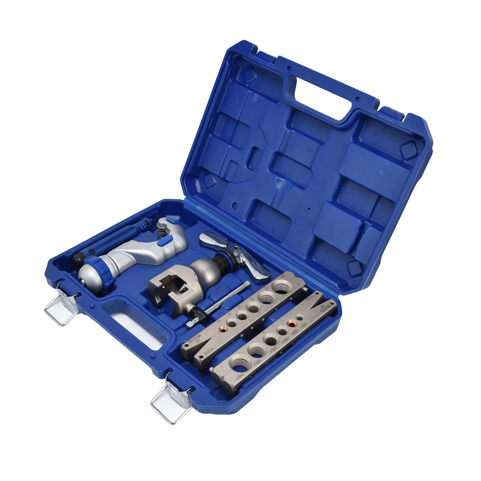 VGEBY Kit de Herramientas de Abocardado Juego de Abocardador de Tubería Resistente y Duradero para Conexión de Tubería Cobre Aluminio Acero Inoxidable 6 Mm-19 Mm