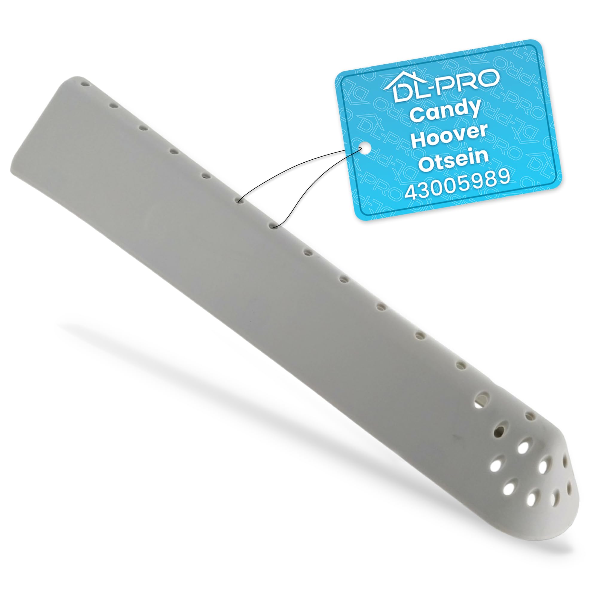 Kit De 3 Aubes De Tambour Pour Lave-linge Candy, Hoover, Rosières - Réf. 43005989 - 270x51 Mm - Fixation Par Clips