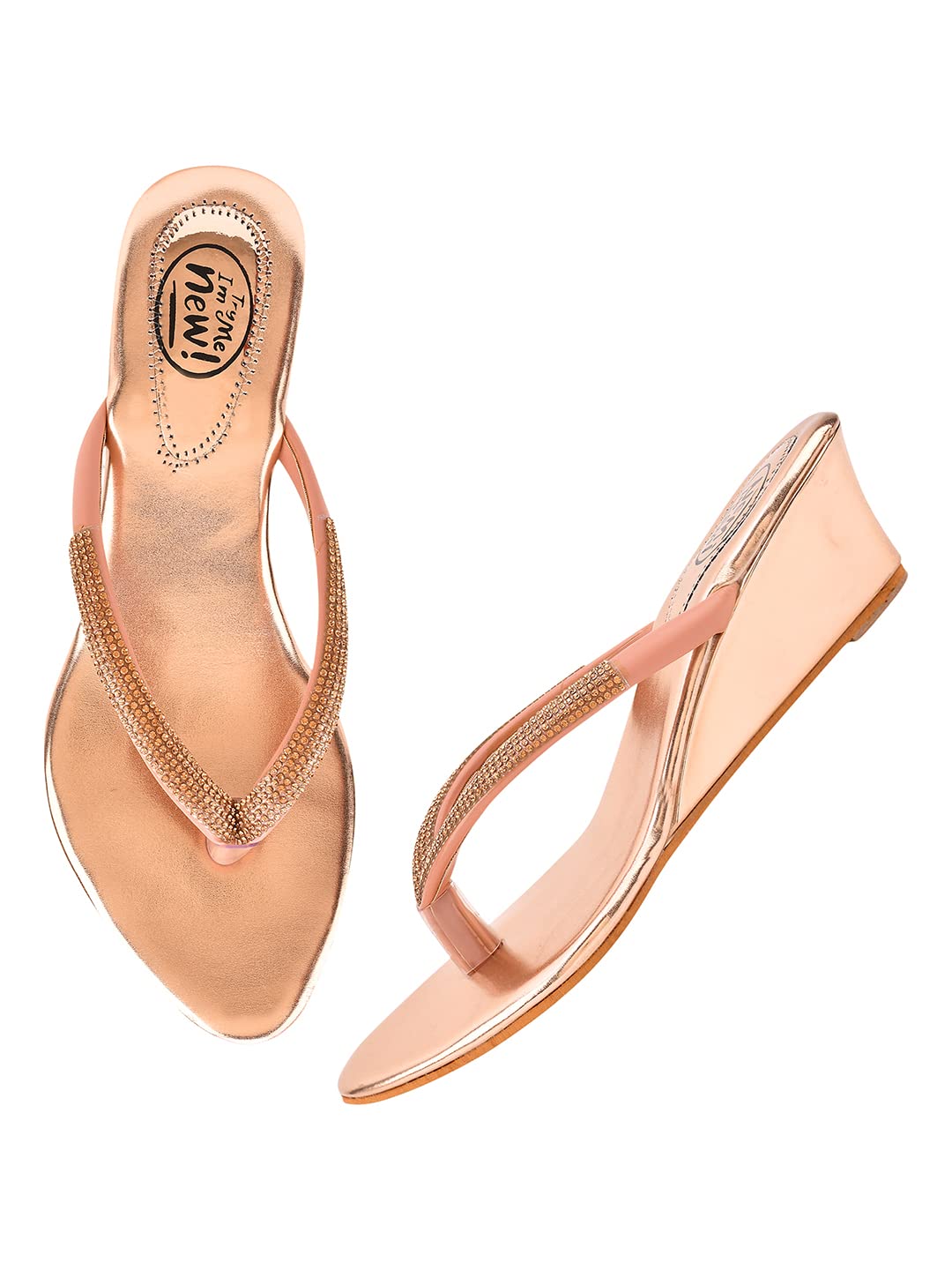 TRYME Fashionable Stylish Womens And Girls Ethnic Wedges Heel Sandal Wedges Sandal (B0BHWTFR1Q) Amazon Price History, Amazon Price Tracker