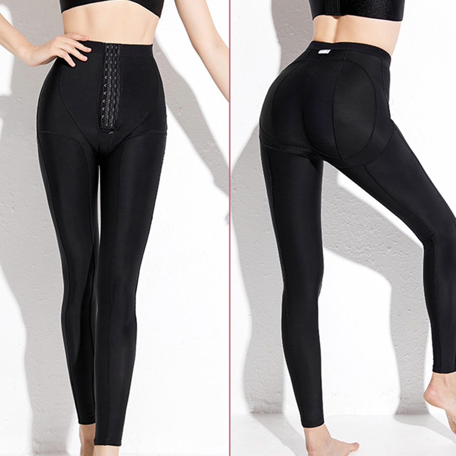 Leggings Modellanti da Donna Post-Intervento di Liposuzione Pantaloni Compressivi A Vita Alta Target Butt Lifte