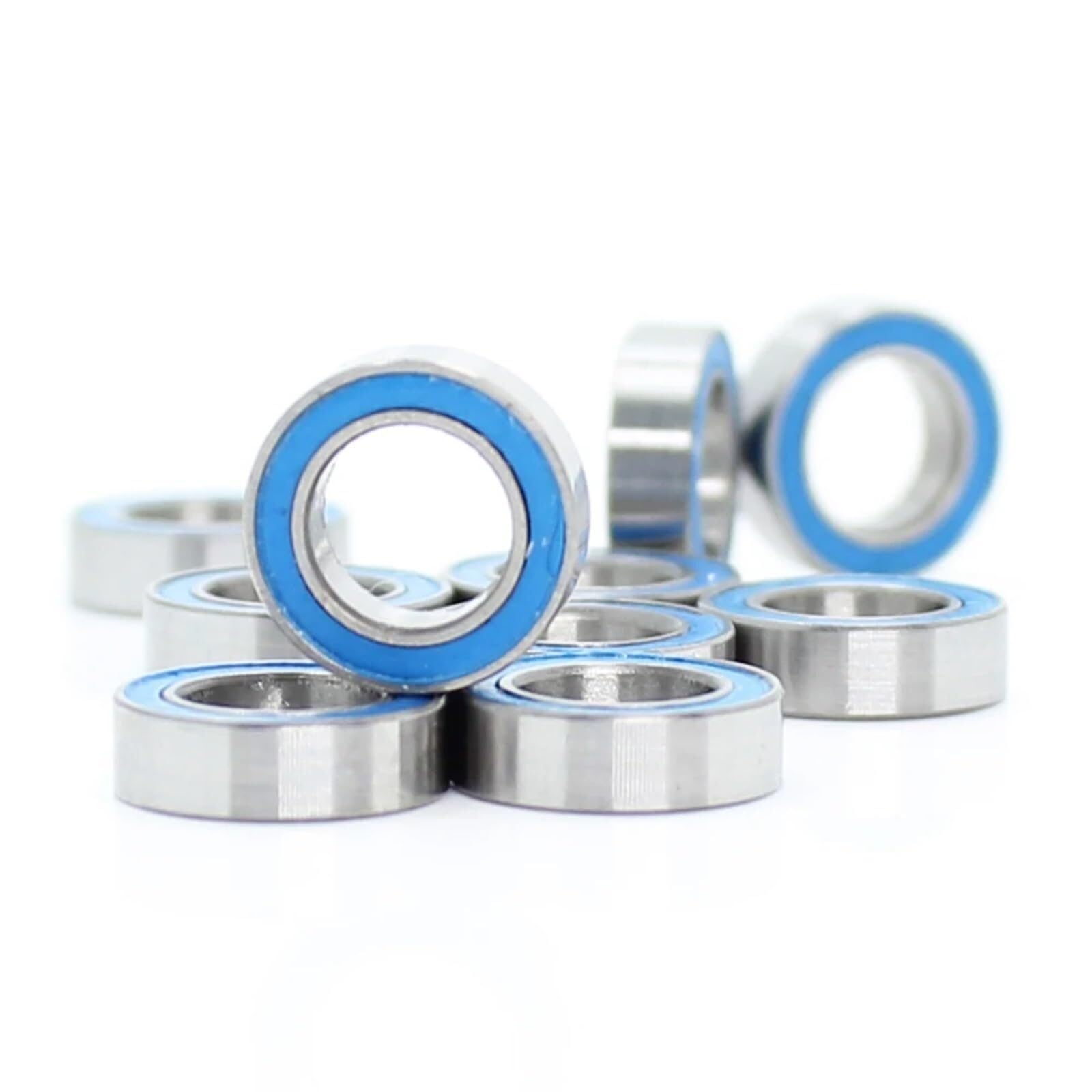 Namiar, Łożysko MR106RS ABEC-3 (10 SZT.) 6 * 10 * 3 mm Miniaturowe łożyska kulkowe MR106-2RS RS MR106 2RS z niebieską uszczelką L-1060DD