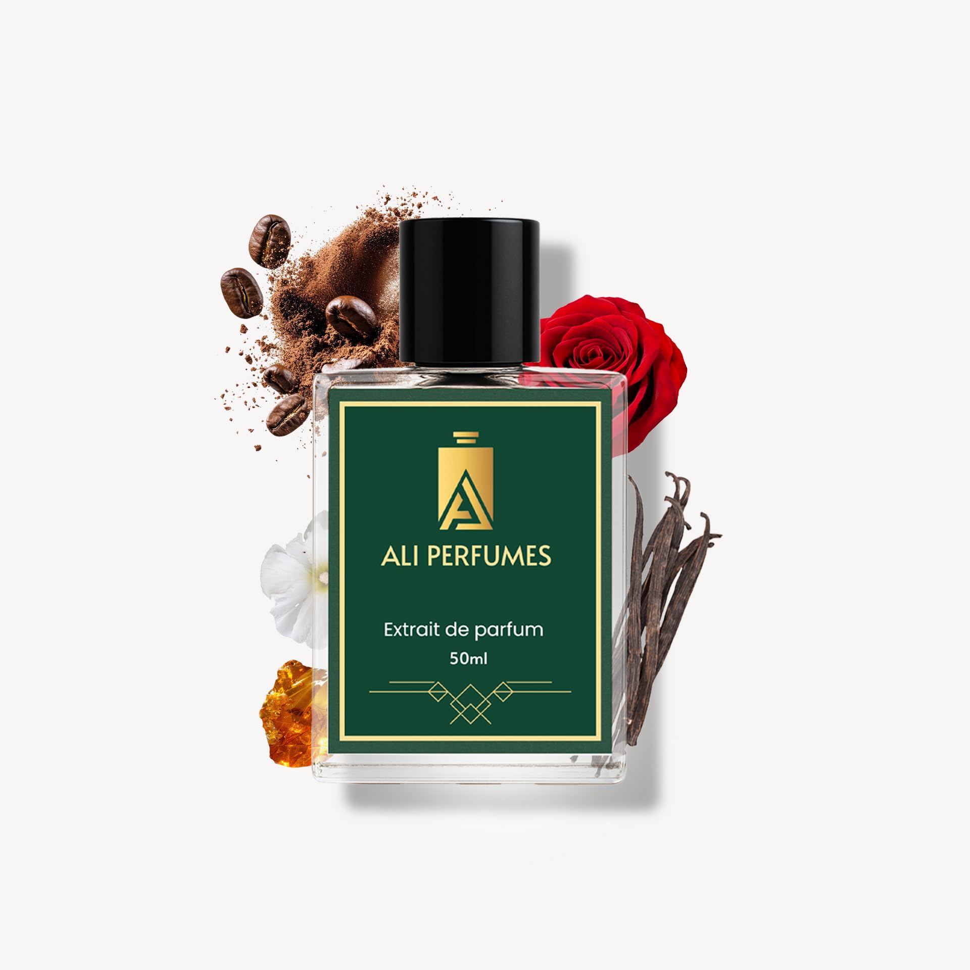 Cafe Intense Extrait de Parfum | Long Lasting Coffee Vanilla Unisex Perfume | Rose, Amber & Musk Fragrance | Luxury Gourmand Arabic Perfume for Evenings & Special Occasions | Gift for Him & Her | (100 ml)