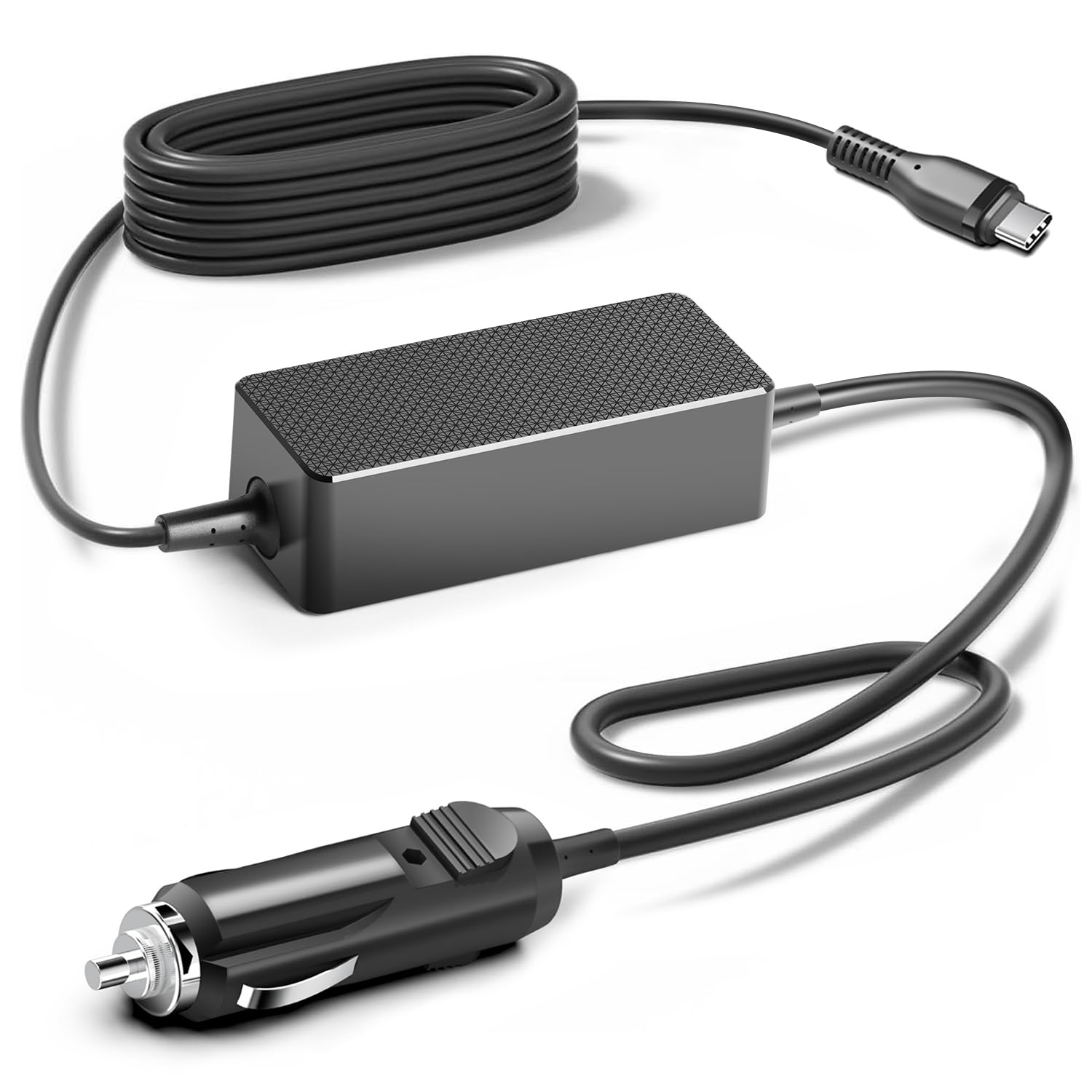TAIFU 100W USB C Caricatore Auto per Anker SOLIX C200 C300, Jackery Explorer 240 V2 Centrale Elettrica Portatile, Drone DJI Mavic 3 Pro/Mavic 4 Pro, PC da Gioco Portatile Alimentatore da auto USB-C