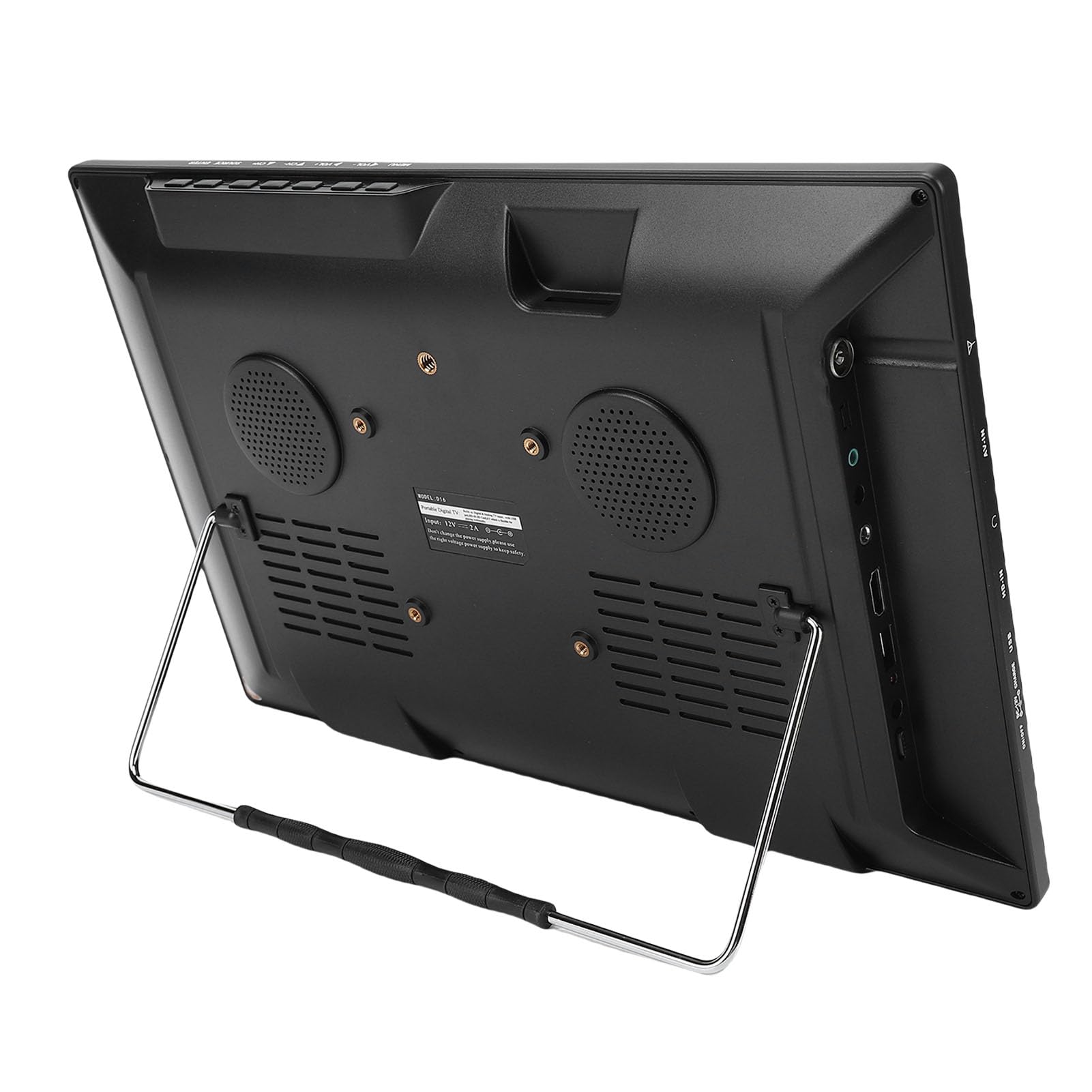 Bewinner Smart TV Android da 15,4" | TV Integrata, Bluetooth 5.0 e Telecomando Vocale, Digitale HD con ATSC/ATV, Riproduzione USB per Camera da Letto, Cucina, Uso Esterno