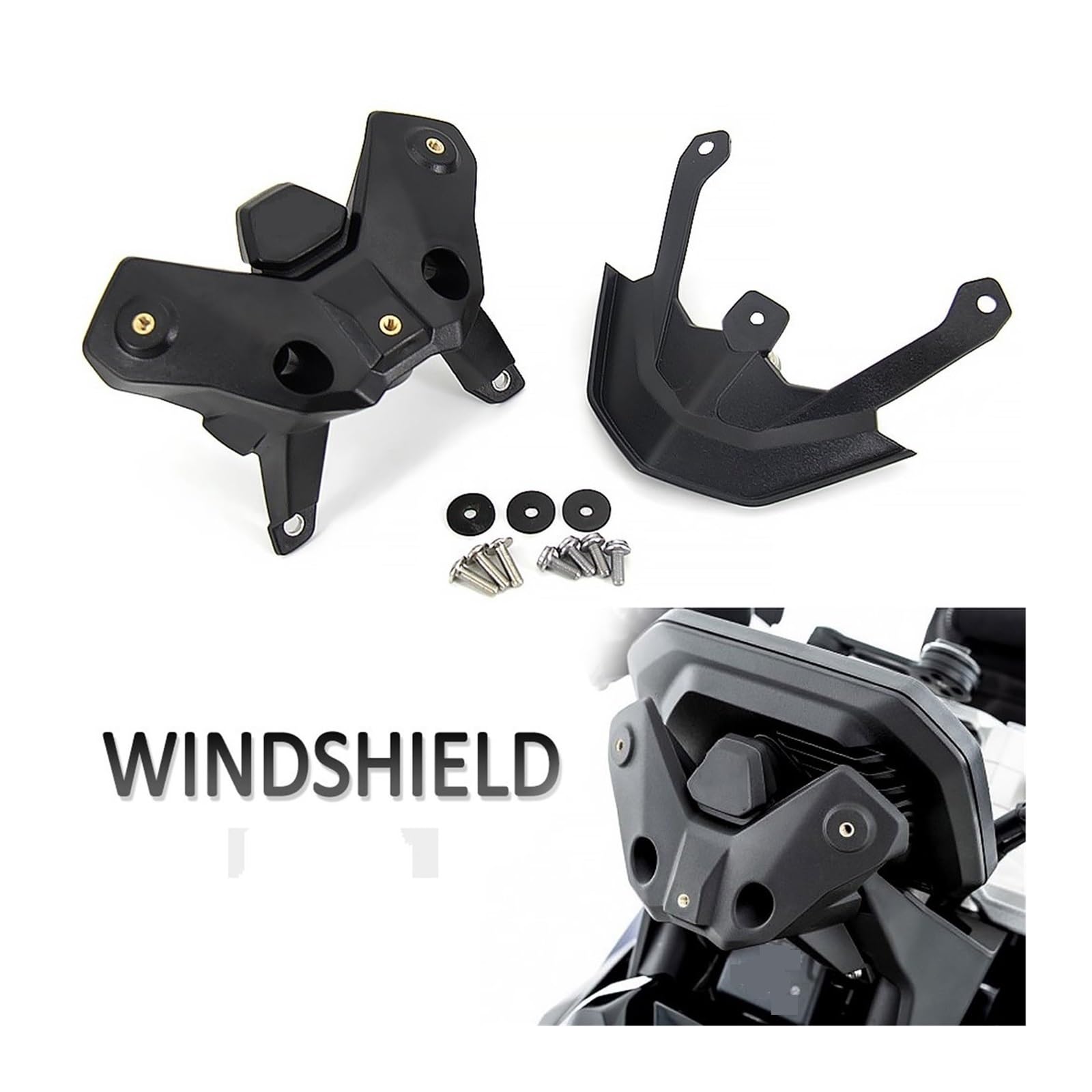 Luftabweiser Für BMW F900R F 900 R F900R 2020 2021 - Motorradzubehör Windschutzscheibe Deflector Protector Schirmabweiser (Farbe: 11)