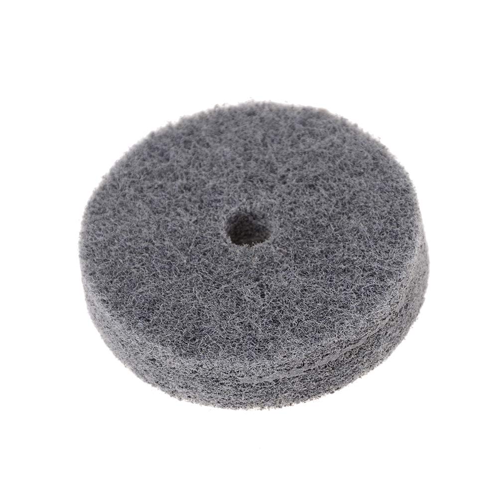 3 Inch Grit Nylon Fiber Polishing Buffing Buffer Pad Buffing Wheel Disc Wheel Abrasive Tool for Metal Parts (3 Pack)