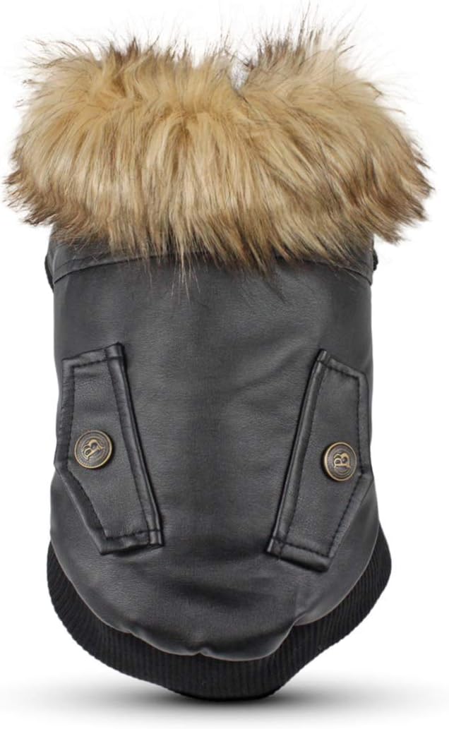 PETCUTE Abrigos para Perros Chaqueta de Invierno para Perros acogedora Abrigos para Cachorros Cálido Ropa Chaqueta para Perros