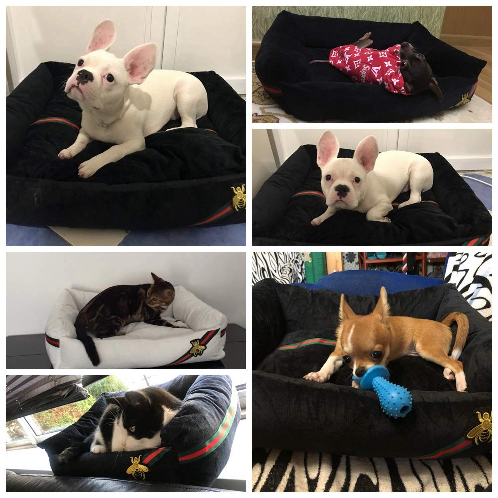 Sofá cama para perros SOCHII para perros grandes y pequeños, medianos y grandes, banco, tumbona para gatos, cachorros, perrera y perrera