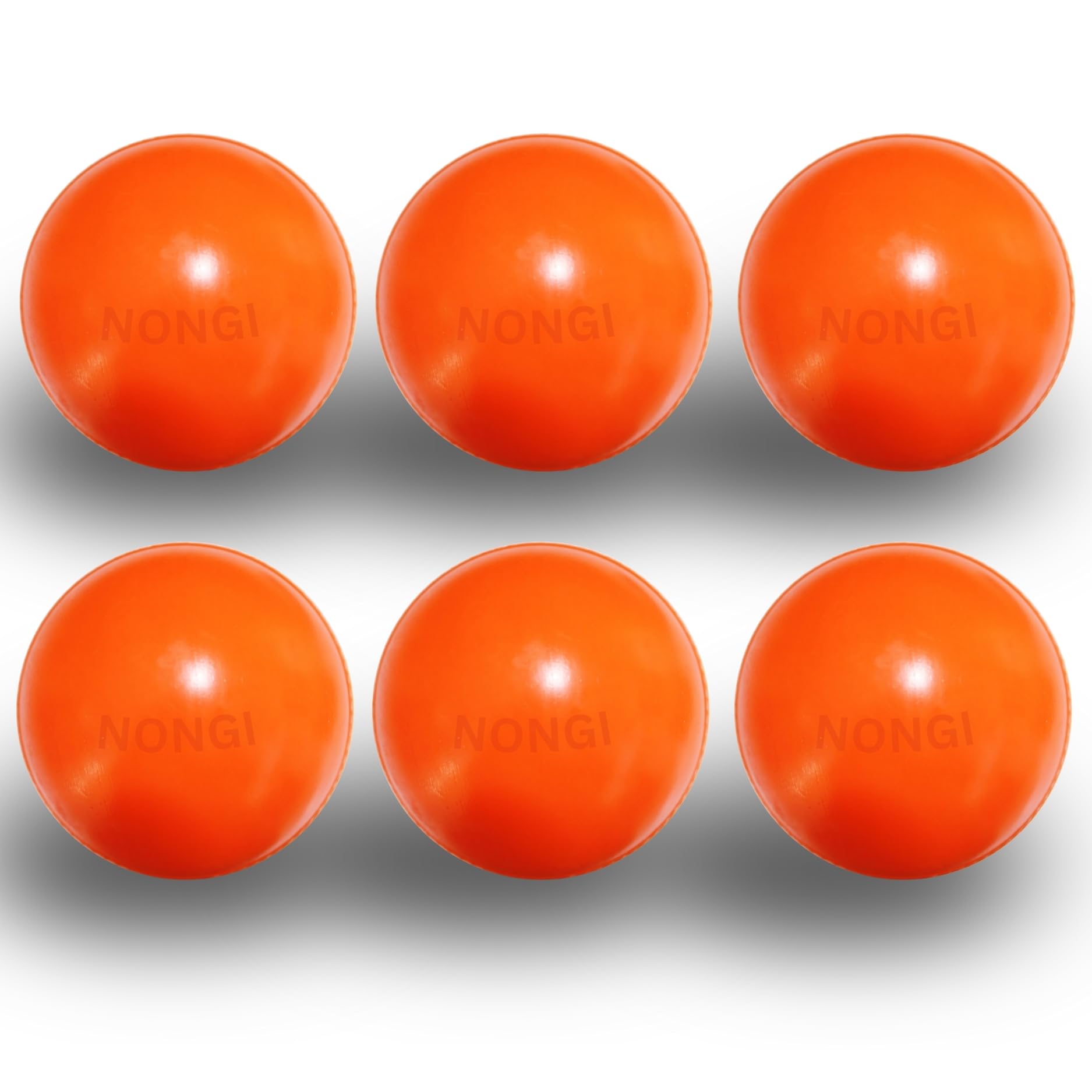 Cricket Training Ball Heavy Plastic 80g � Pack of 6 | Practice Balls for Batting, Bowling & Fielding | Suitable for Indoor & Outdoor Net Practice, Coaching Sessions Ideal Cricket Practice Equipment-picture-30