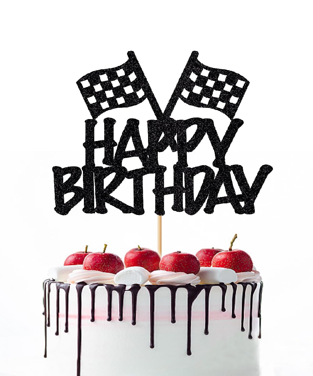 Photo 1 of Naicaek Race Flag Cake Topper