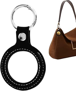 コインホルダー キーホルダー,ポケットサイズ 見える窓付き - PUレザー製 コインケース キーホルダー | 学生 通勤 旅行 収集家 男女兼用 ショルダーバッグ リュック対応