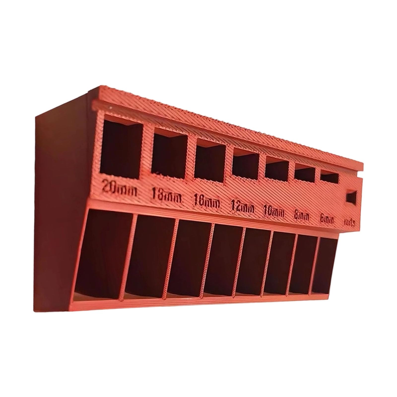 Hsioluted Red Permanent Screw Sorter Dense Planner For Tool Storage And Workshop Use Workshop Storage Solution