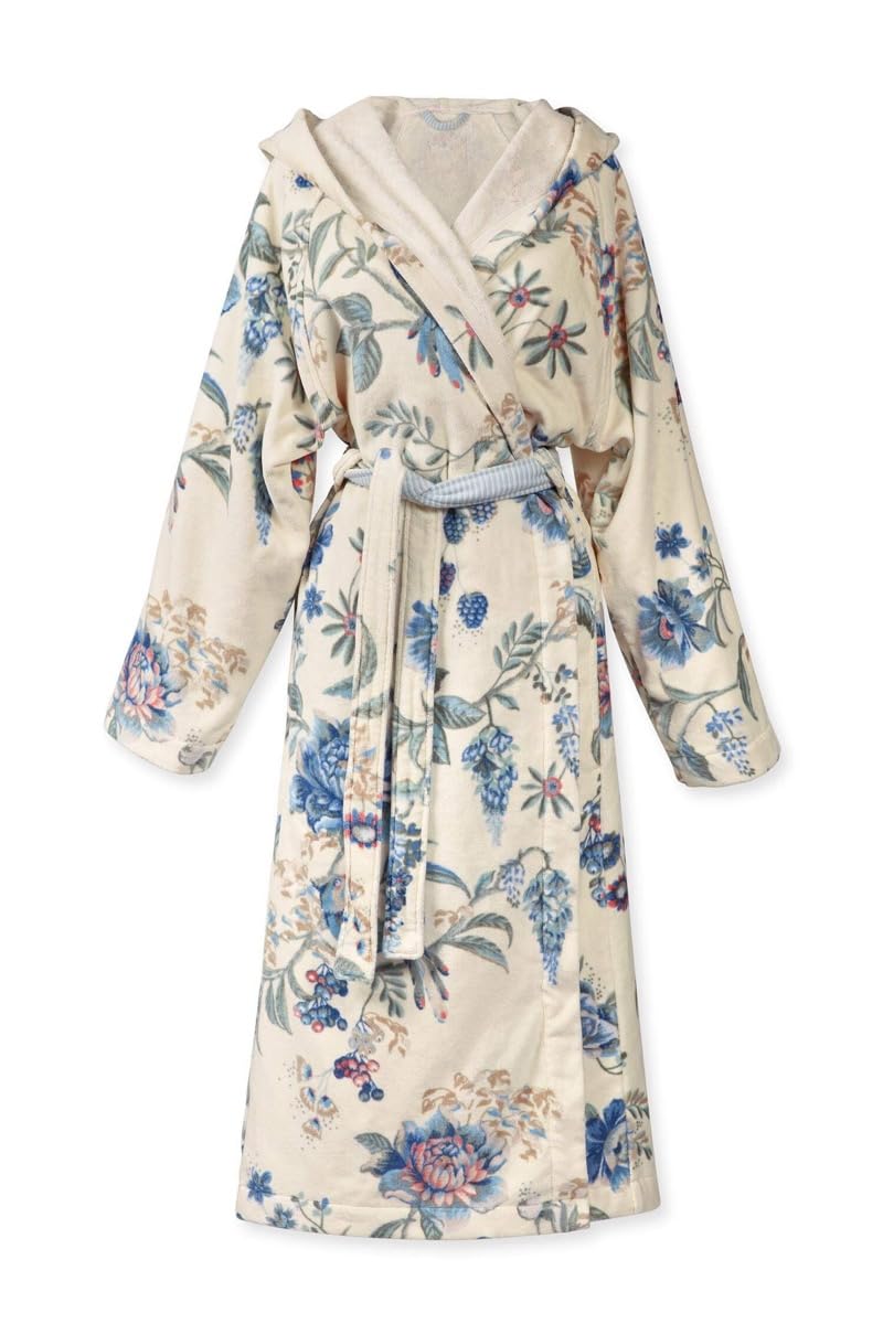 PiP Studio Secret Garden Accappatoio – WhiteBlue – XS –