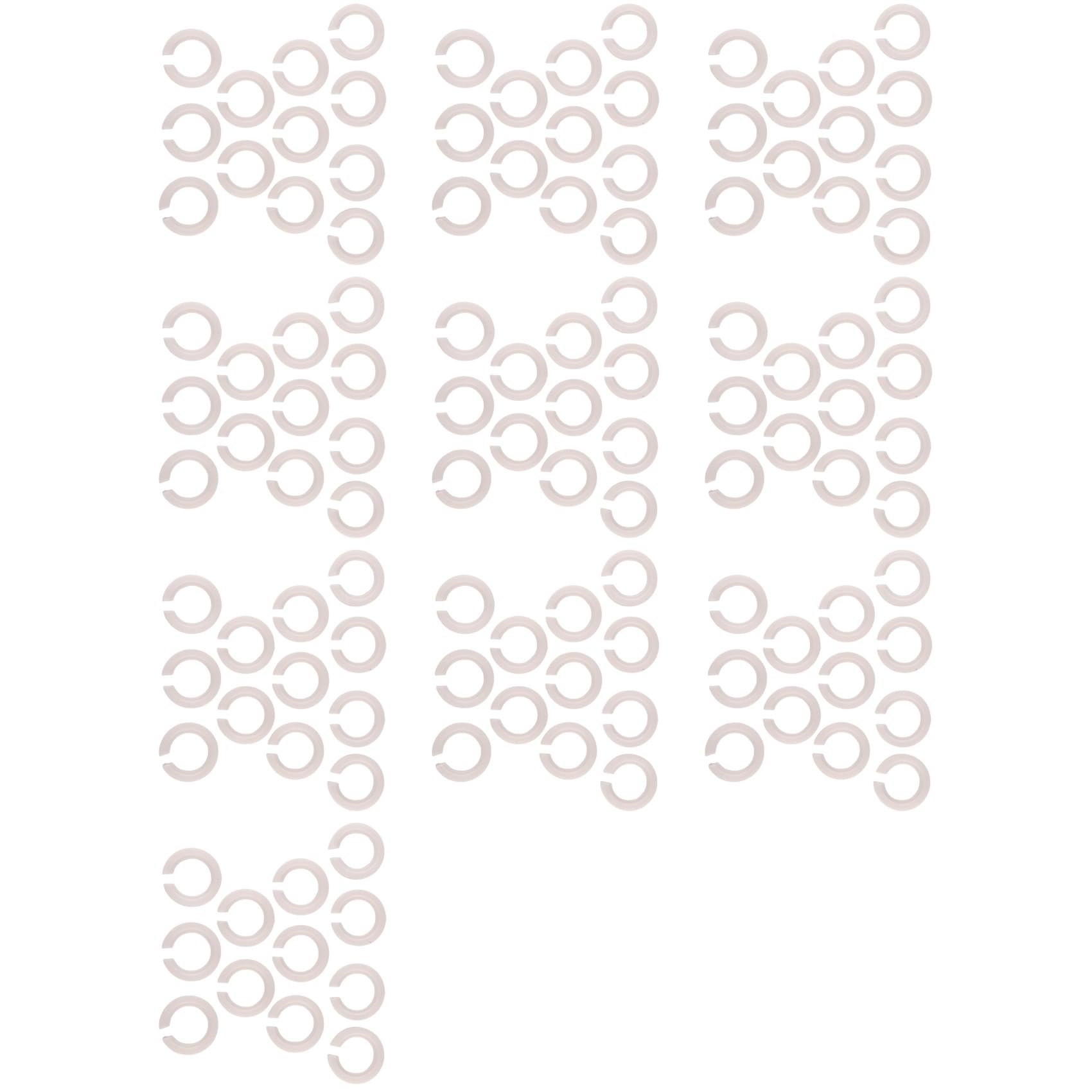 Hndhbfgrt 120Pcs Lamp Shade,E27 to E14 Hole Converter,Lampshade for Fitting Lamp Shades to Cap Lampholders