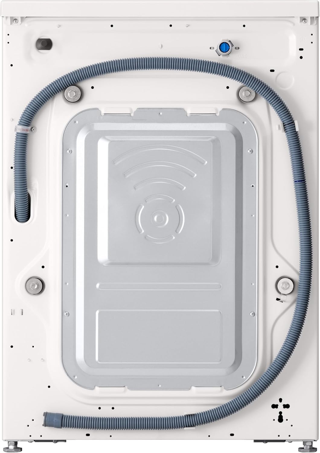 LG W4NX1095NWB Lavasciuga 9/5kg Serie X1, Lavatrice e Asciugatrice Insieme Classe A/E, 1400 Giri, Wi-Fi, Top Rimovibile, Vapore Allergy Care, Tecnologia 6 Motion Direct Drive, Bianca
