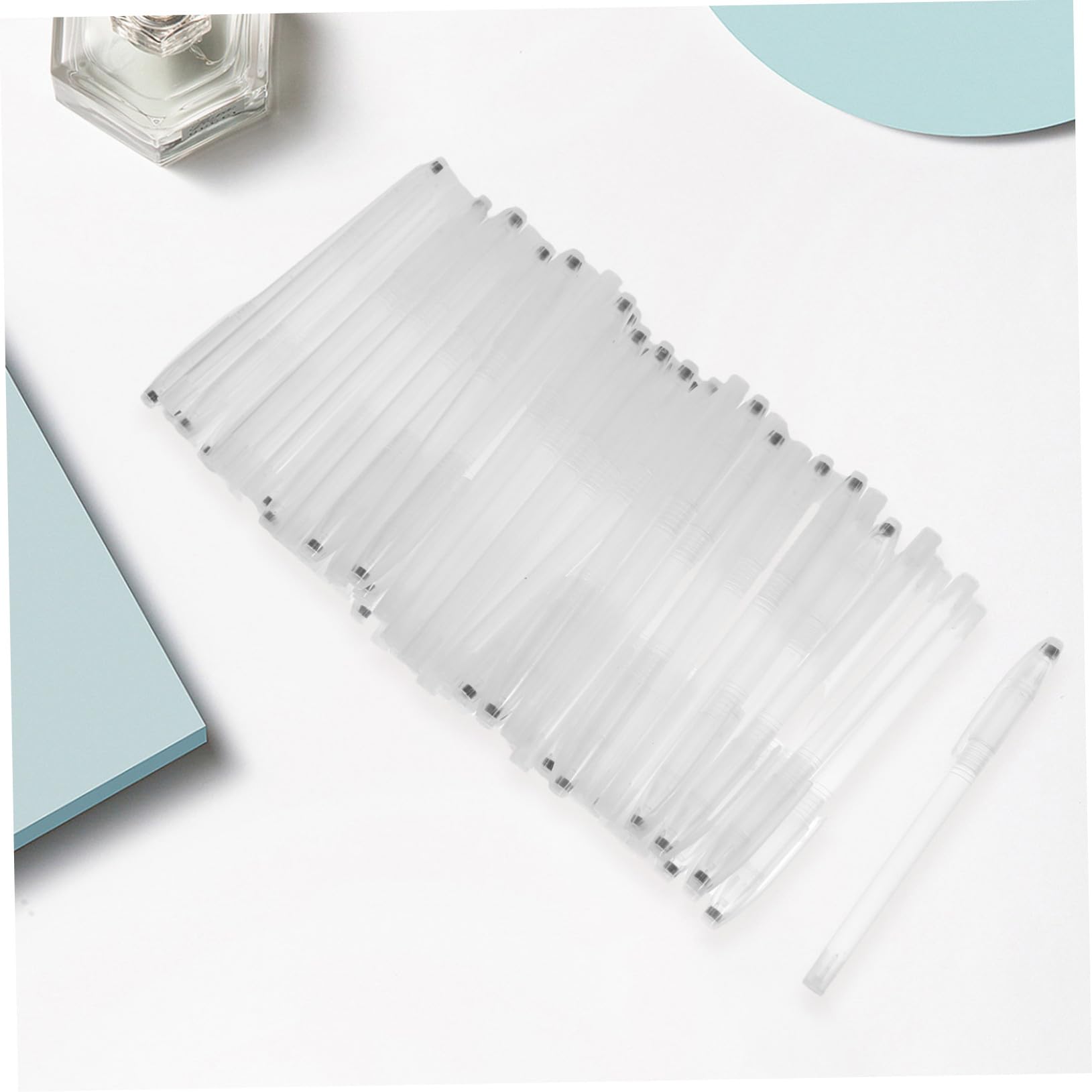 TEHAUX 200 Pezzi Portapenne Astuccio Vuoto per Scuola Ufficio e Studio Design Compatto con Bordi e Leggeri