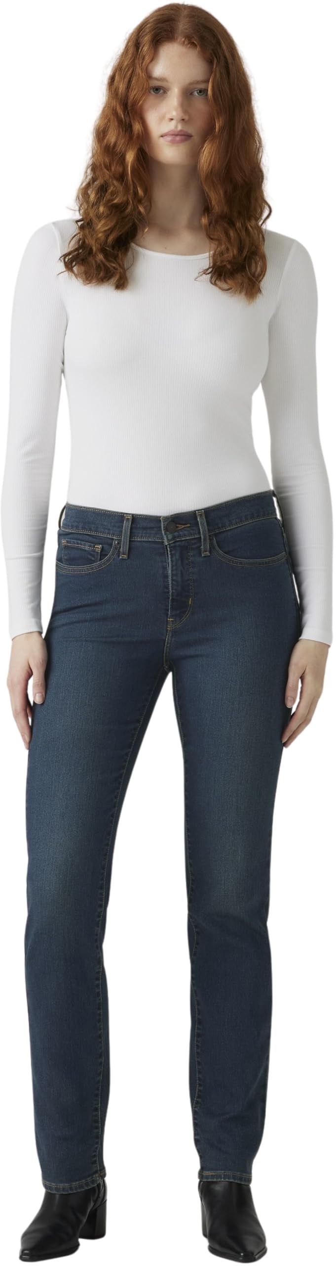 Levi's Damen Jeanshose 314 Shaping mit Stretch-Anteil, Straight Fit
