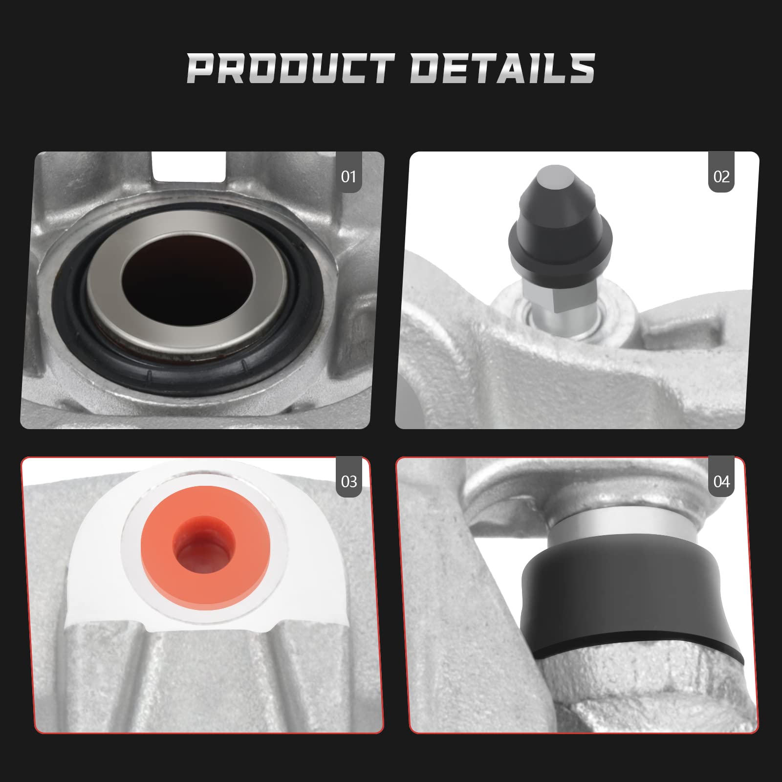 Amazon | リアブレーキキャリパー ROADFAR キャデラックデビル用