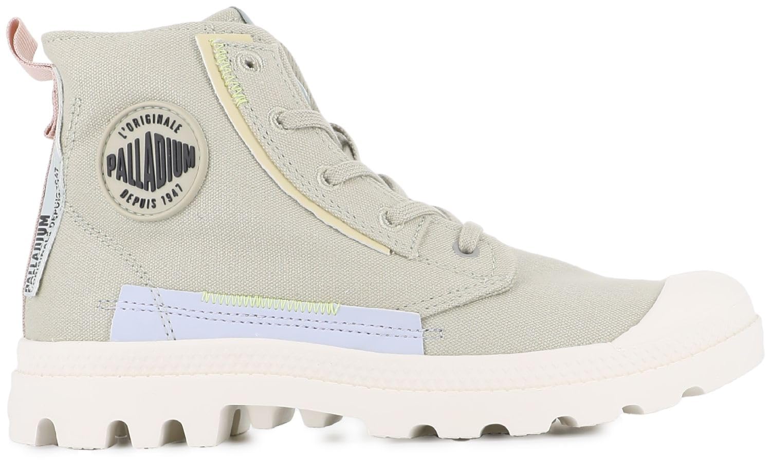 Palladium Bottines Beiges Pampa