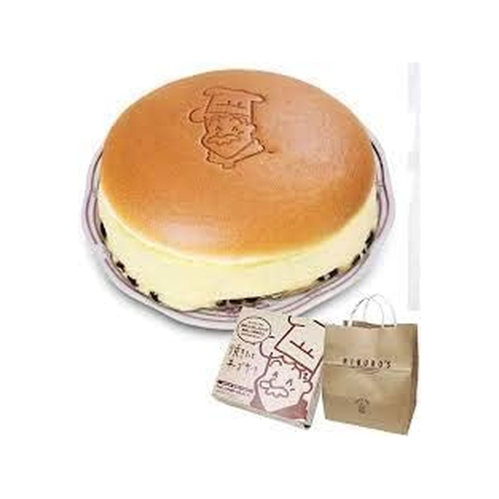【秘密のケンミンショー】りくろーおじさんのチーズケーキ 濃厚 おじさんマーク 大…